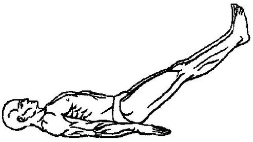 Pour rajeunir les tissus de la prostate, vous devez effectuer une élévation des jambes derrière la tête. 