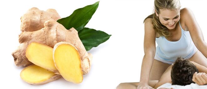 Les avantages de la racine de gingembre pour le pouvoir masculin