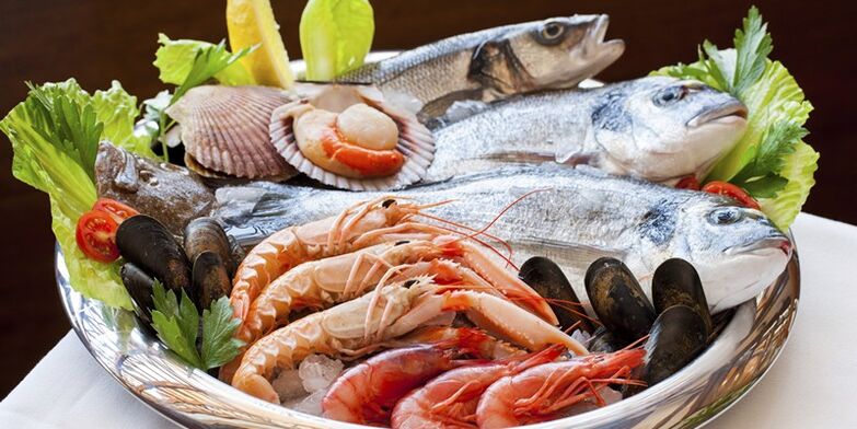 Avantages des fruits de mer pour la puissance masculine.